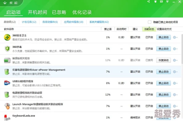 给大家科普18种禁用软件进度1／18第一种软件分析完毕